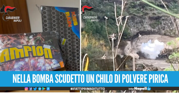 Una bomba in movimento, furgone carico di fuochi d'artificio fermato sulla Circumvallazione di Nola