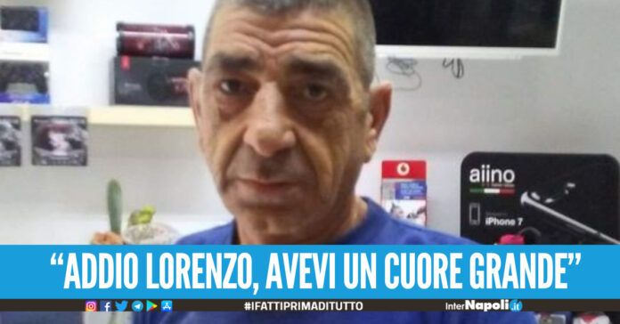 Lacrime a Pianura per Lorenzo Castello: 