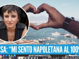 Arisa dichiara amore eterno a Napoli E' un'estensione della mia famiglia