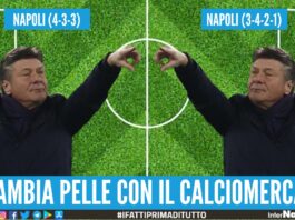 Calciomercato Napoli 4-3-3 3-4-1-2