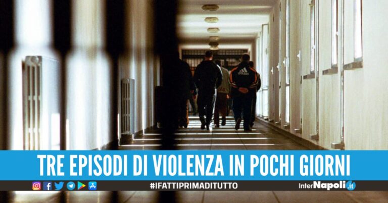 Violenza nel carcere di Carinola, detenuti aggrediscono gli agenti: “Vi diamo fuoco”