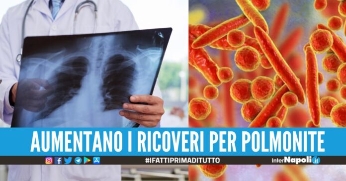 Sempre più ricoveri per polmonite negli ospedali, i casi Covid stanno scomparendo