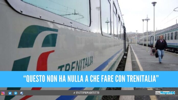 “QUESTO NON HA NULLA A CHE FARE CON TRENITALIA”