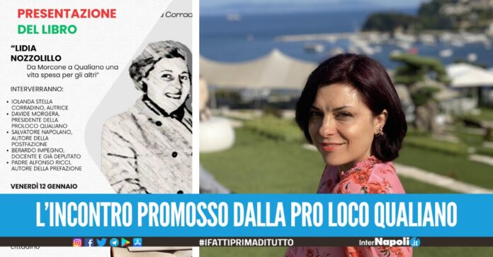 Qualiano, venerdì la presentazione del pamphlet storico sulla dottoressa Lidia Nozzolino con l'autrice Iolanda Stella Corradino