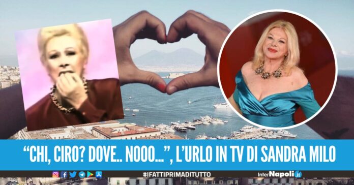 «Chi, Ciro? Dove.. nooo...», il famoso urlo in tv di Sandra Milo