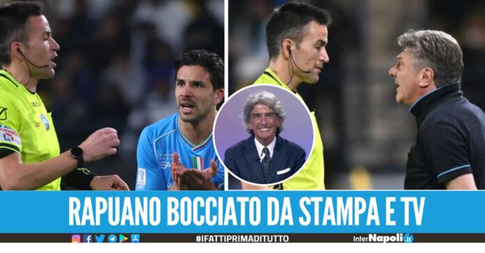 Gazzetta, Corriere e Cesari stroncano Rapuano Ha sbagliato tutto, voto 4
