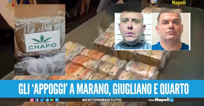 Gli 'appoggi' dei narcos napoletani depositi utilizzati per droga, armi e auto modificate