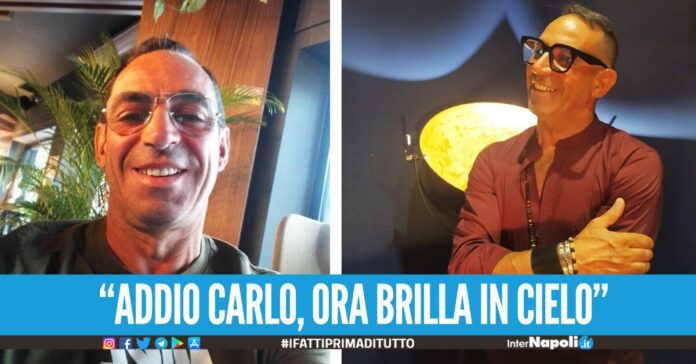 Lacrime e dolore per la morte prematura di Carlo Tozzi. Eri speciale, fai buon viaggio