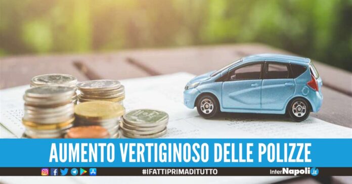 aumento assicurazioni napoli caserta