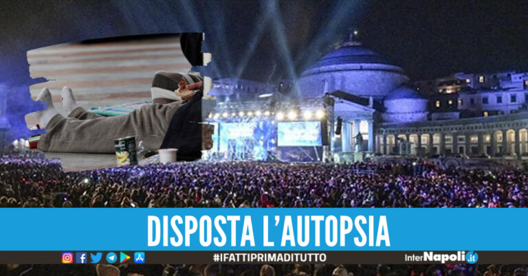 clochard morto piazza del plebiscito