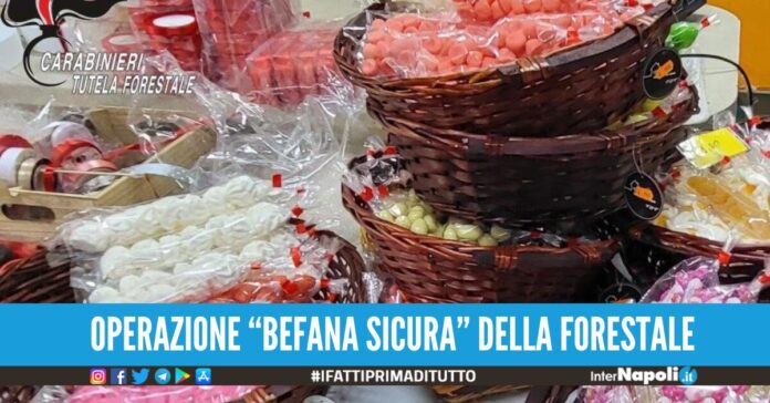 caramelle cioccolatini befana casertano sequestri