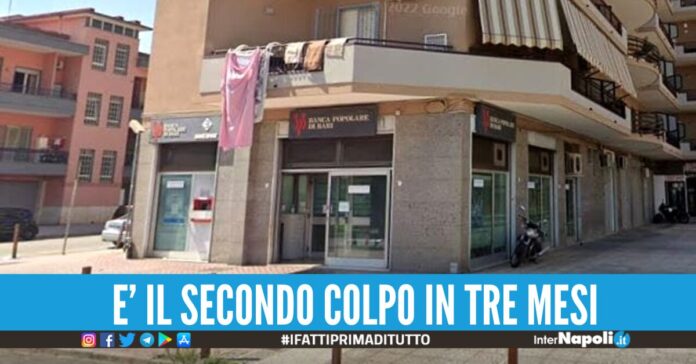 colpo in banca aversa