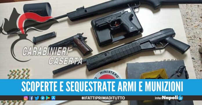 armi modificate casertano