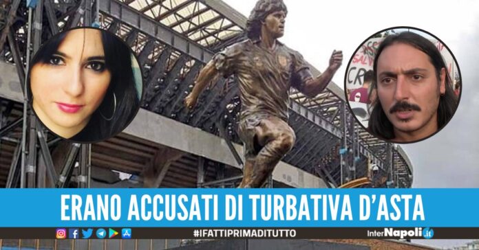 statua maradona
