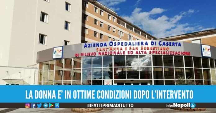 ospedale caserta operata tumore