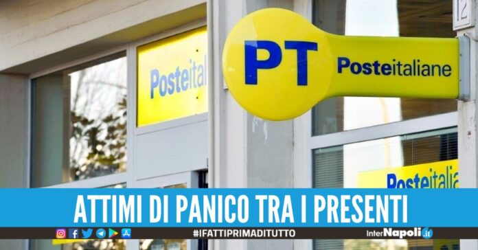 rapina all'ufficio postale arenaccia