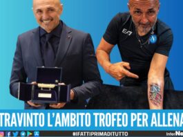 Napoli ultime notizie calcio panchina d'oro luciano spalletti de laurentiis