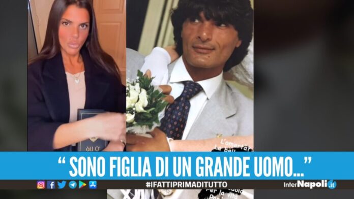 La figlia del boss defunto Giuliano lancia il profumo 'o Liò: 