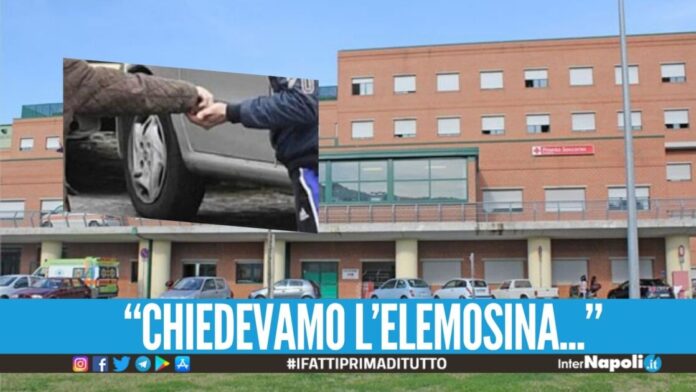 Da Scampia e Caivano per fare i parcheggiatori fuori l'ospedale, scatta l'allontanamento