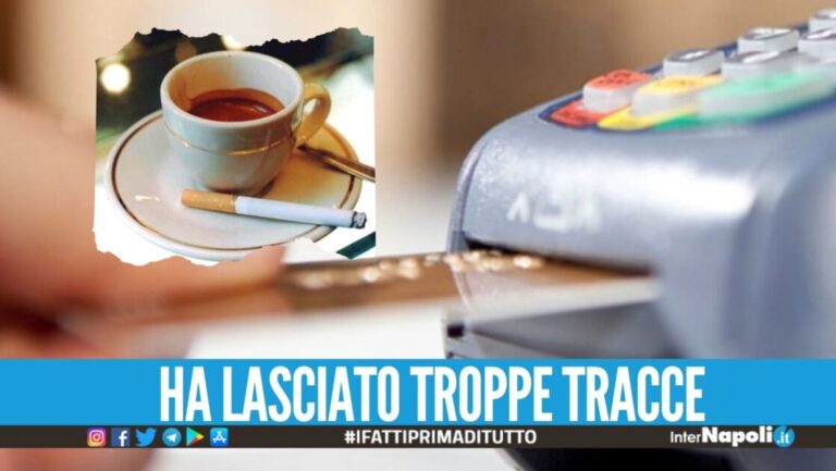 Compra sigarette e caffè con un bancomat smarrito a Napoli, scatta la denuncia