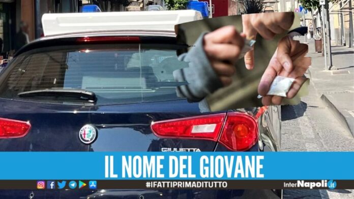 Spaccio sul corso Campano a Giugliano, arrestato 19enne di Mugnano