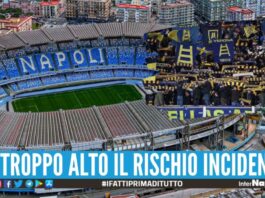Alta tensione prima di Napoli-Verona, trasferta vietata ai tifosi dell'Hellas