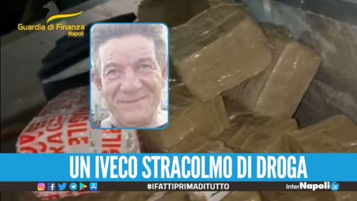 Aveva 290 kg di hashish nel furgone, scarcerato 66enne di Marano