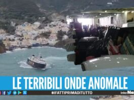 Traghetto Formia-Ponza in balia delle onde anomale, paura per 37 passeggeri