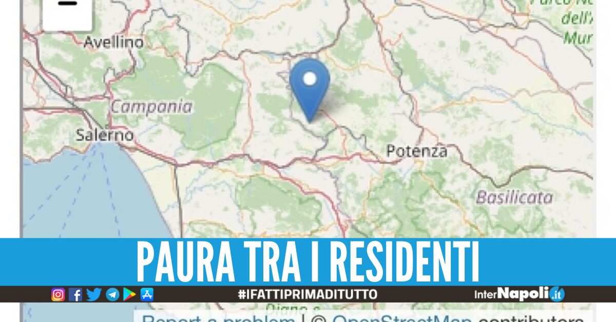 Trema La Terra Nel Salernitano, Scossa Di Terremoto Magnitudo 3.8