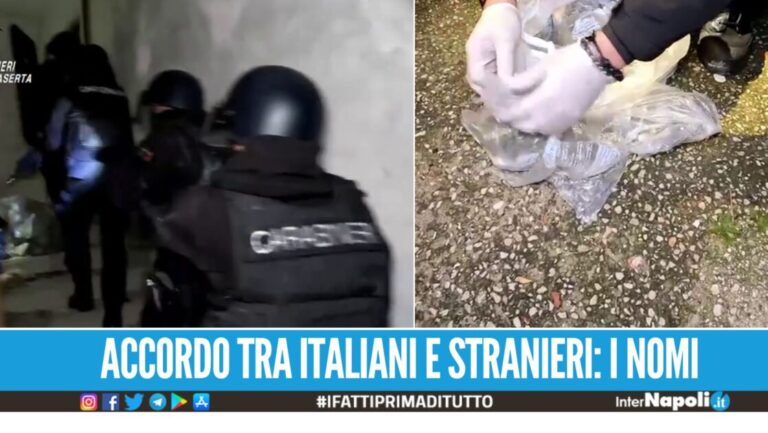 Accordo internazionale per lo spaccio a Castel Volturno, 13 arresti