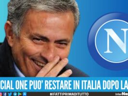 ultime notizie Napoli José Mourinho allenatore