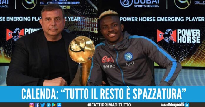 ultime notizie calcio Napoli Agente Roberto Calenda Osimhen kvaratskhelia