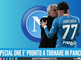 ultime notizie calcio Napoli José Mourinho allenatore nuovo