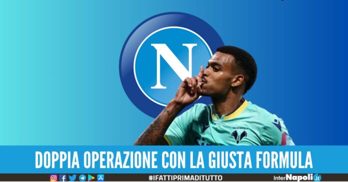 ultime notizie calcio Napoli calciomercato Cyril Ngonge Verona