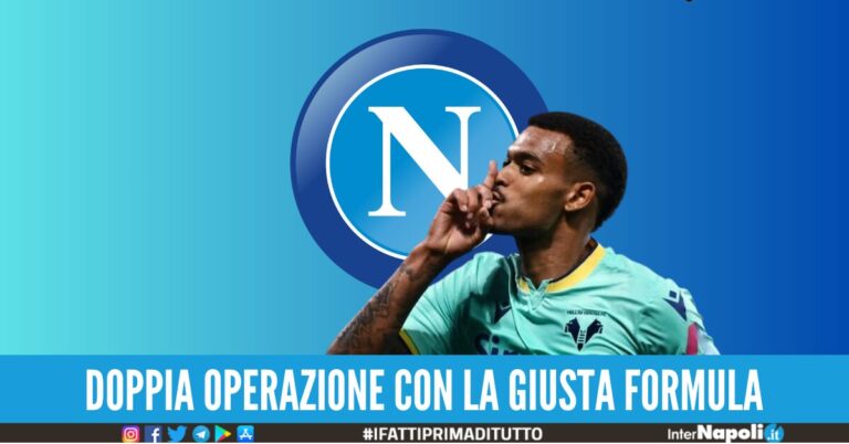 ultime notizie calcio Napoli calciomercato Cyril Ngonge Verona