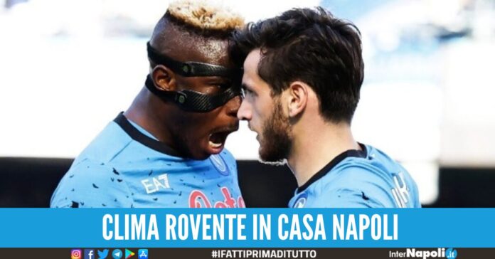ultime notizie calcio Napoli calciomercato Osimhen kvaratskhelia