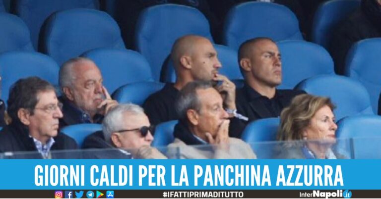 ultime notizie calcio Napoli fabio cannavaro allenatore