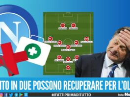 ultime notizie calcio Napoli formazione indisponibili Lazio