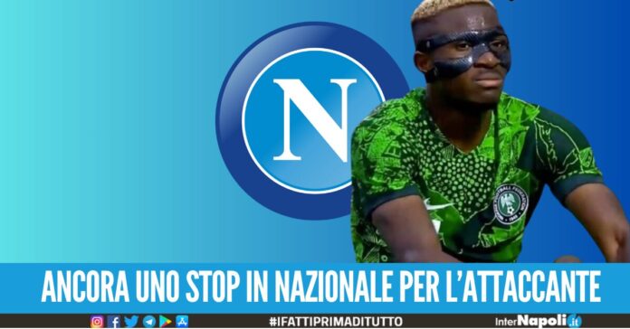 ultime notizie calcio Napoli infortunio Victor Osimhen Nigeria