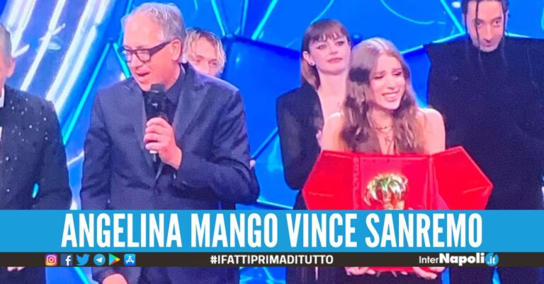 Angelina Mango vince il Festival di Sanremo 2024, secondo posto per Geolier