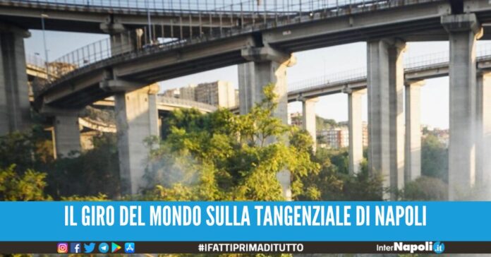 Sulla Tangenziale di Napoli sono stati segnalati 113mila veicoli al giorno.