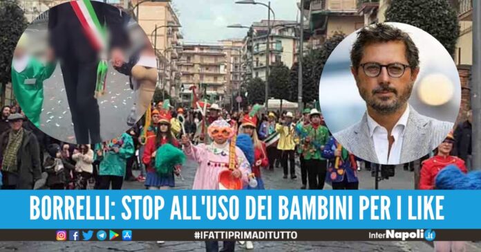 BORRELLI: STOP ALL'USO DEI BAMBINI PER I LIKE