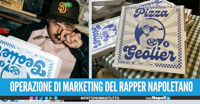 Geolier annuncia la sua pizza, è possibile ordinarla solo in 3 città