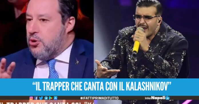 il trapper che canta con il Kalashnikov