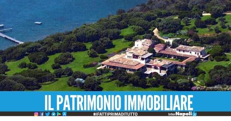 Villa Certosa, la famiglia Berlusconi mette in vendita l’immobile a 500 mln di euro