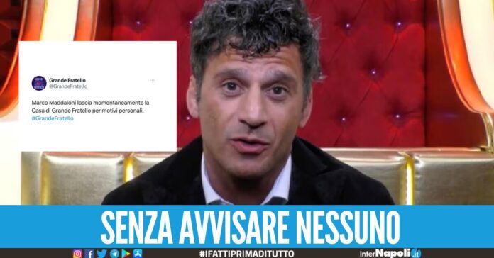 Grande Fratello: Marco Maddaloni lascia improvvisamente la casa più spiata d'Italia