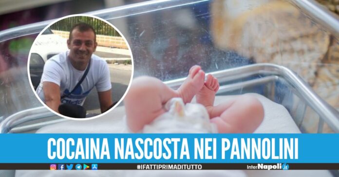 Droga nascosta nei pannolini dei bebè, scarcerato dopo 3 mesi narcos napoletano