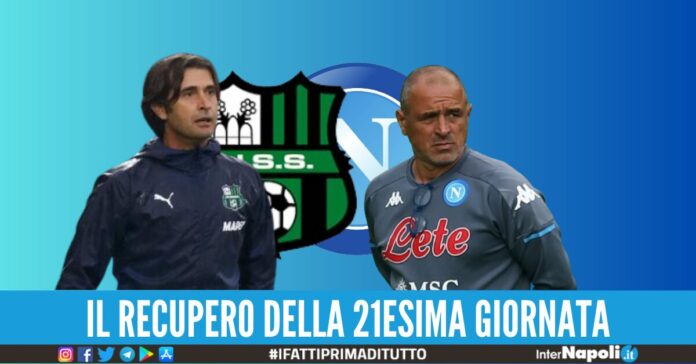 Sassuolo-Napoli dove vederla