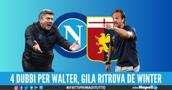 Napoli-Genoa probabili formazioni