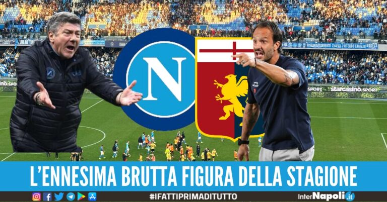 Napoli-Genoa 1-1, gli azzurri dicono addio alla Champions
